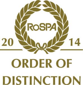 RoSPA Order of Distinction 2014