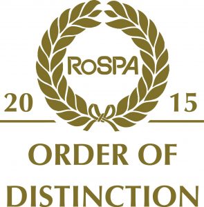 RoSPA Order of Distinction 2015