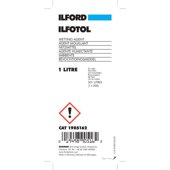 Ilford Ilfotol - Bagnante Non Ionico Per Fotografia | 1 Litro | Per Sviluppo E Stampa - Foto 13