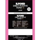 Product label for ILFORD Direct Positive FB paper
