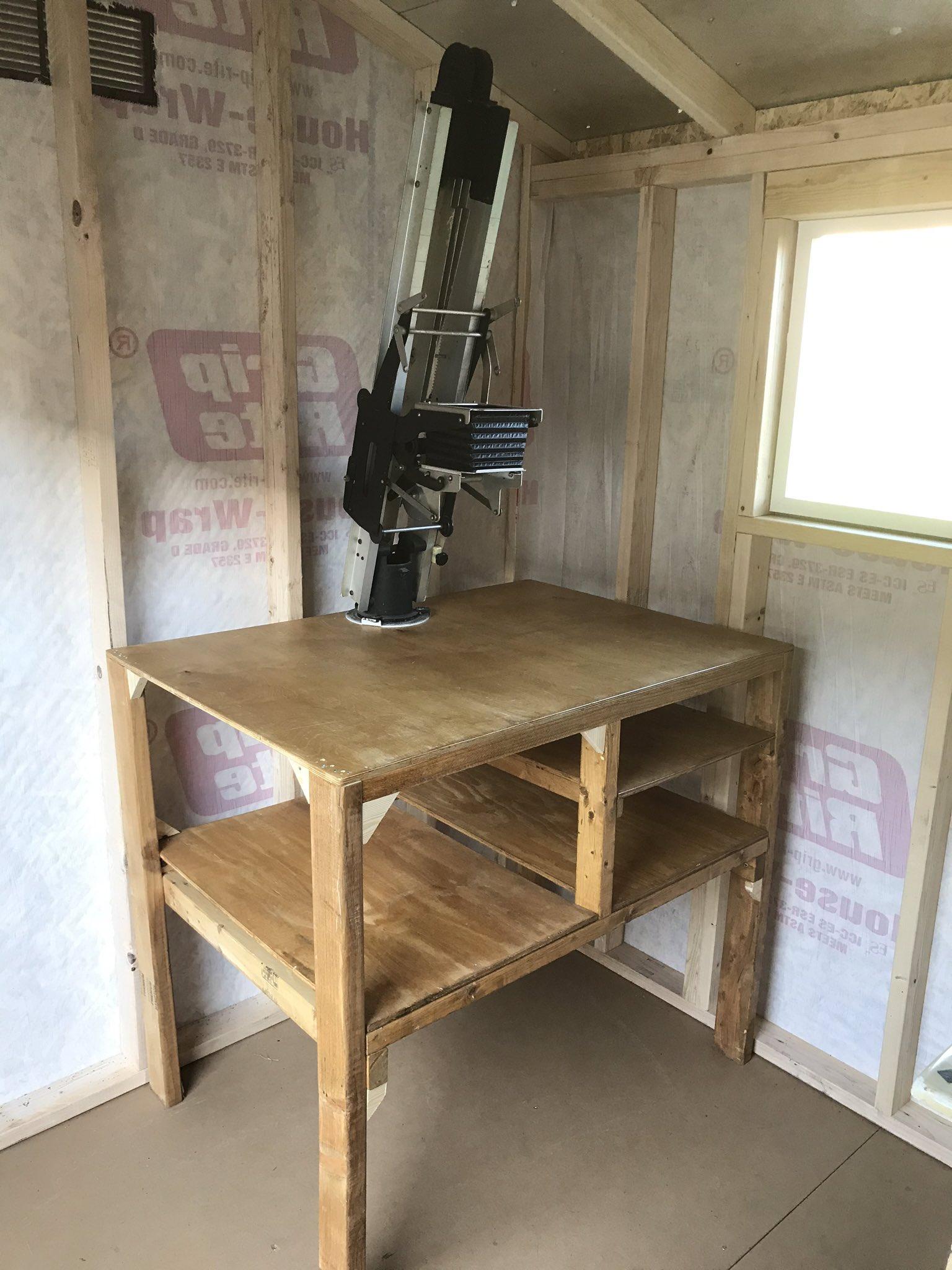 Tuff Shed Darkroom Build out #1