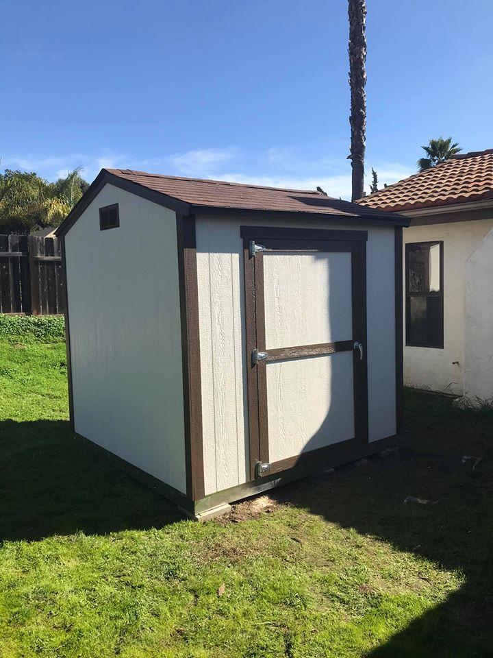 Tuff Shed Darkroom Outside View