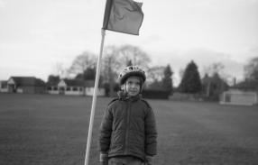 Bendy flag post