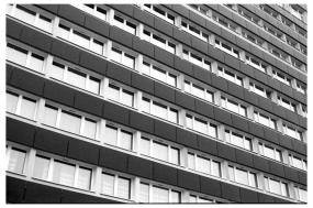 Modernist cage-block 