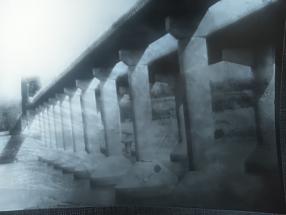 Train bridge