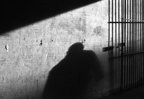 Shadow on wall