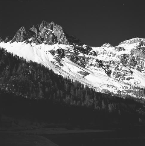 Pitz Lagrev from Plaun da Lej