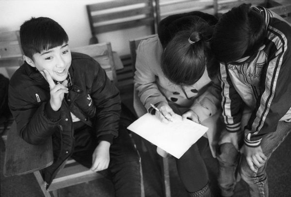 Students shot on b&W ILFORD flim
