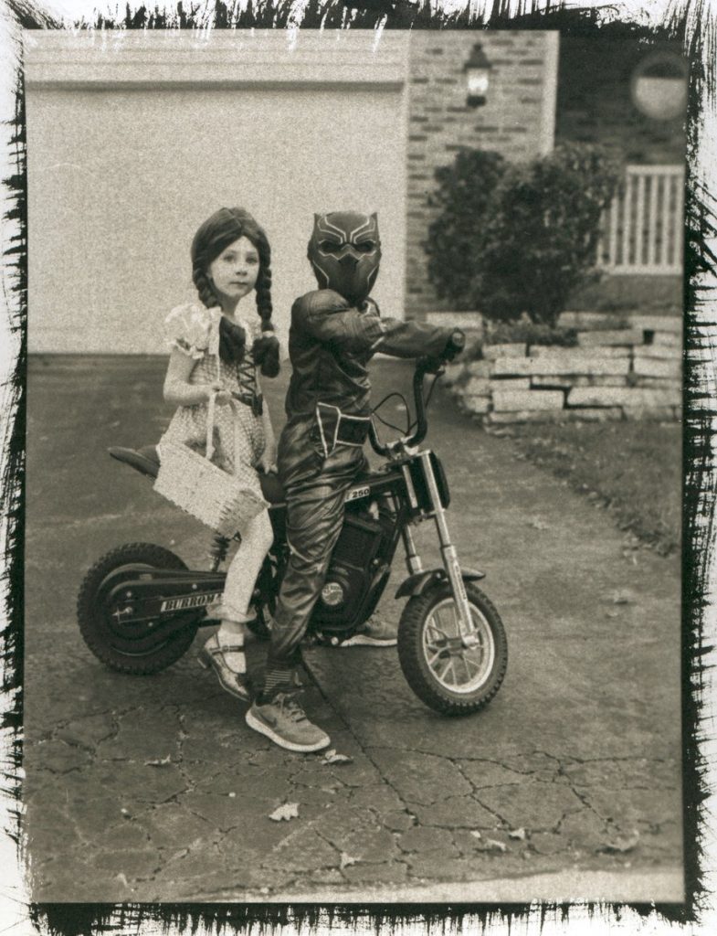  Dorothy & Dark Panther. Platinum Palladium Print #alternateprocess #ilfordfridayfavourites