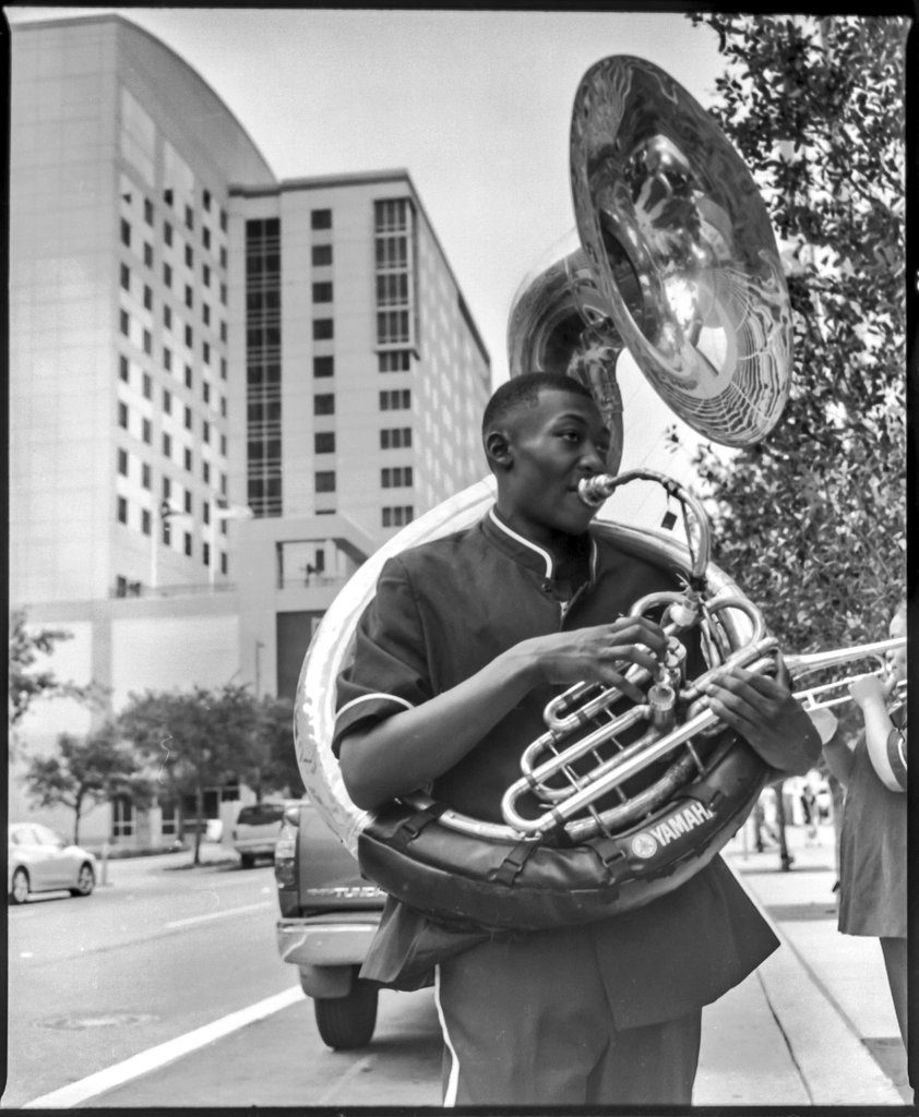 @pjdejesus Music makes me joyous ^-^ RB67, Sekor 90mm F/3.8, Delta 400 