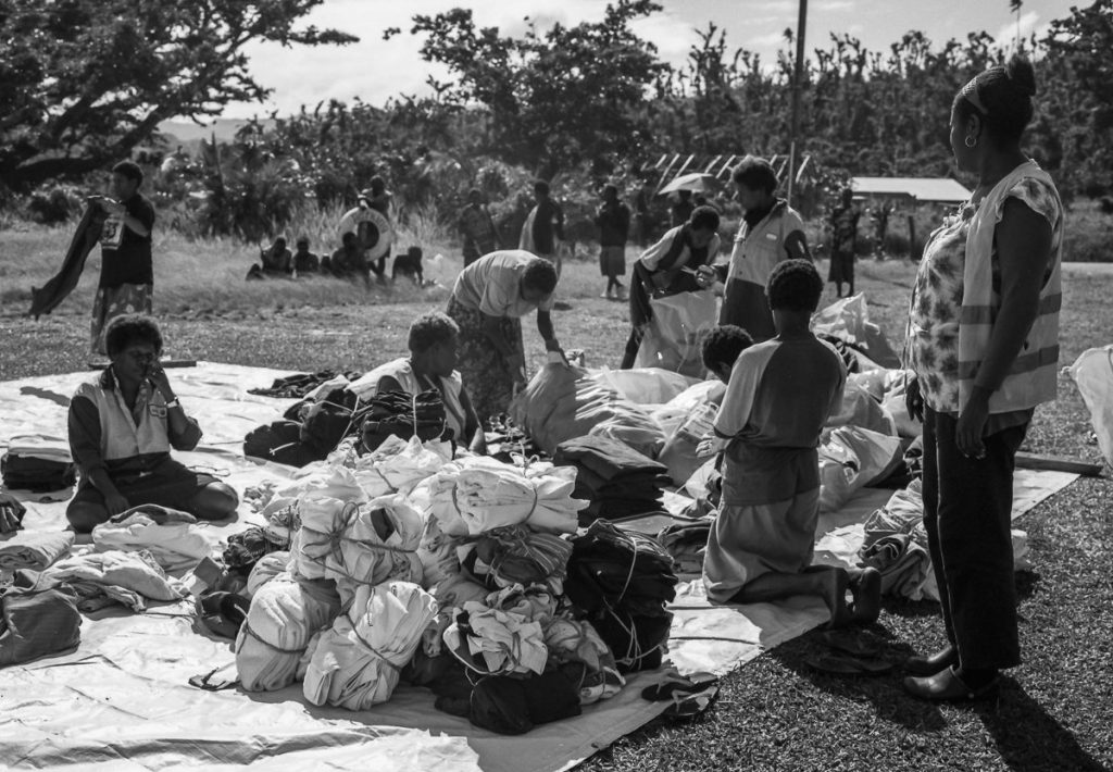  @jwgalleryuk Tanna, Vanuatu - 2015 Supply distribution to remote villages after Cyclone Pam. #ilfordfridayfavourites #storytelling #ilfordpanf