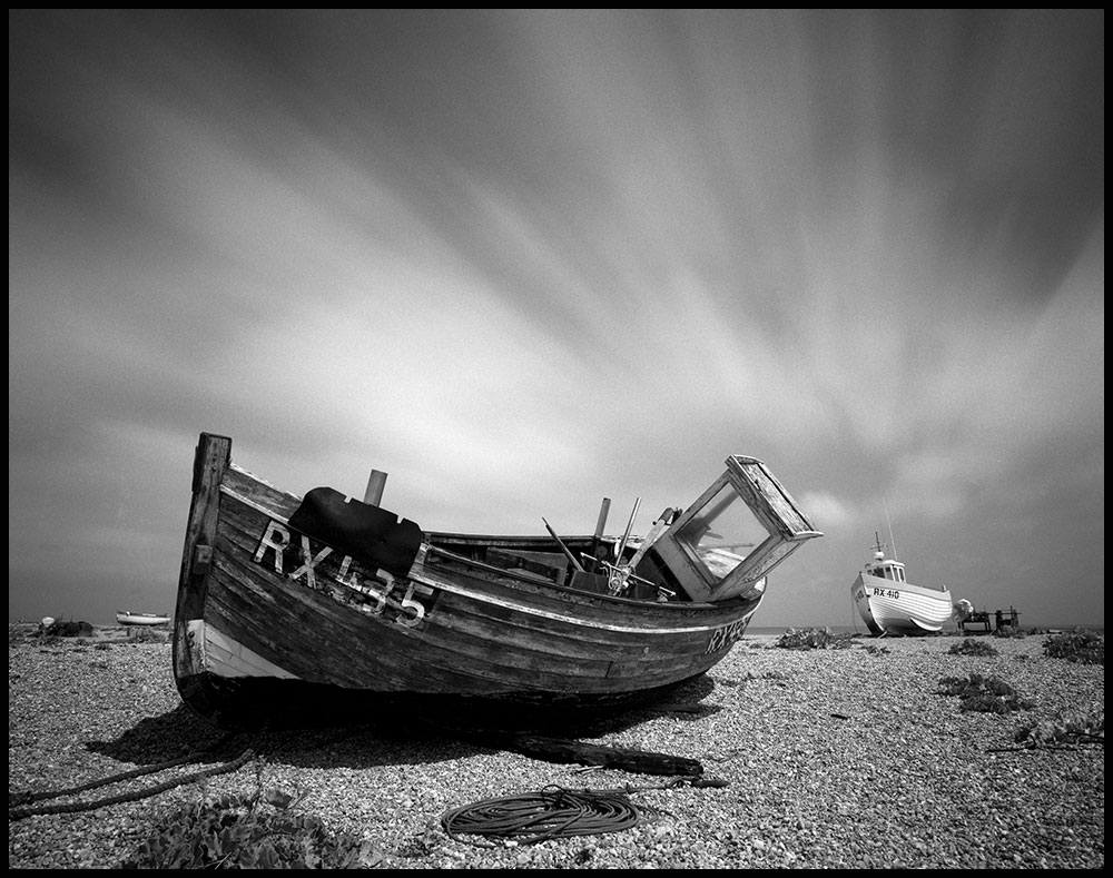 Black and white Landscape shot on ILFORD FP4+ film by Ady Kerry