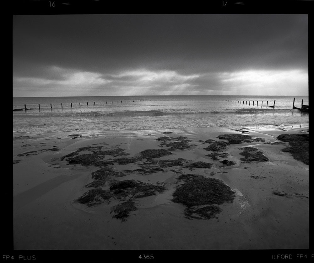 Black and white Landscape shot on ILFORD FP4+ film by Ady Kerry