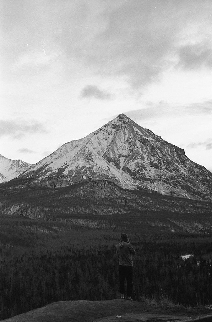 lack and white film shot by Hunter Bailey