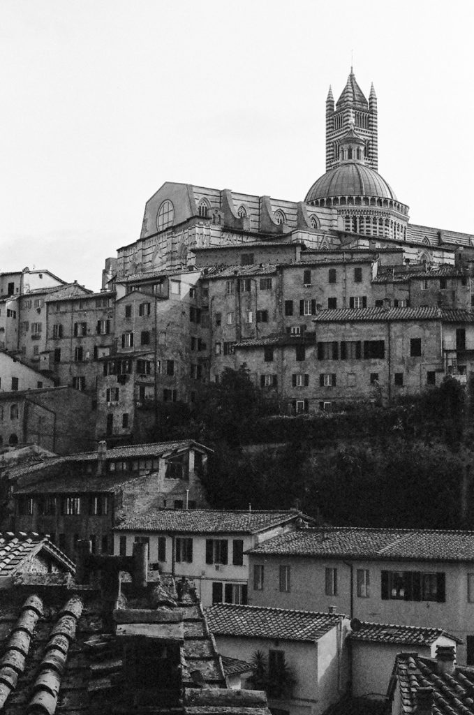 San_Gimignano - shot on black and white iILFORD Film by Meredith Schofield