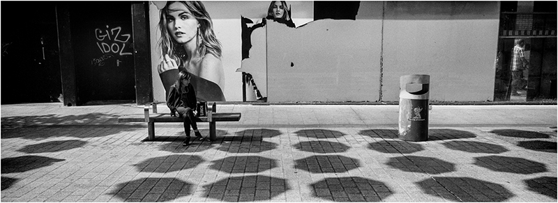 Black and white film photograph by Martin Berry shot on Hassleblad Xpan using ILFORD film