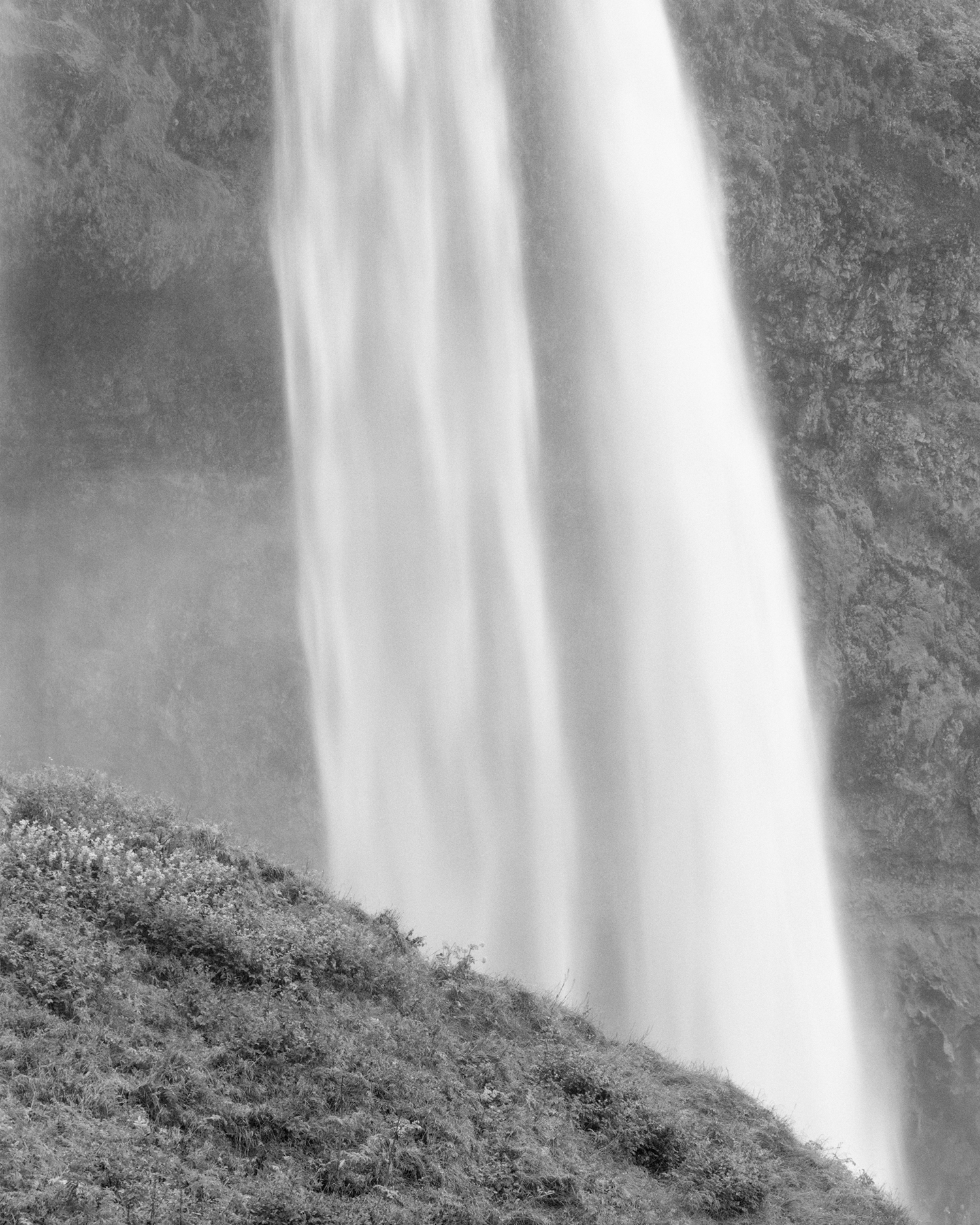 Black and white film photograph by Mike Basher