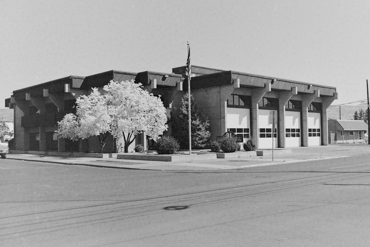 @Platoesq This shot makes me #happy because it turned out really well. Was my first roll ever of b&w film I’ve shot. #XP2Super Also, it invokes a memory of an old TV show, Emergency! #ilfordphoto #believeinfilm #ishootfilm #filmisnotdead