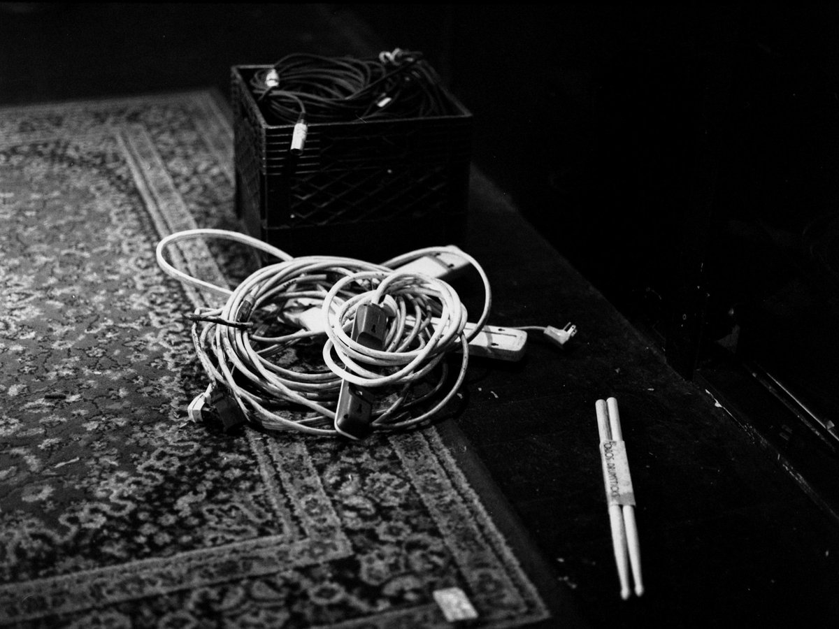 Black and white film photo for Friday favourites #music them on ilfordphoto black and white film