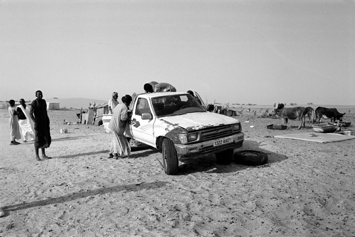 @MatDandoy Nov 8 Hootlet More Finally taking some time off to develop rolls from the past 8 month. This one from Mauritania shot on #ilfordFp4 and devd in perceptol. Pit stop in the desert #roadtrip #ilfordphoto #fridayfavourites #analogphotography