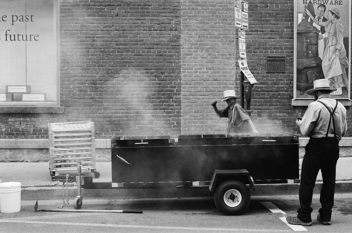 @brentdelanoy  20h20 hours ago Hootlet More Downtown festival, Oneonta, NY. #believeinfilm #ilfordphoto #fridayfavourites #street #Delta400