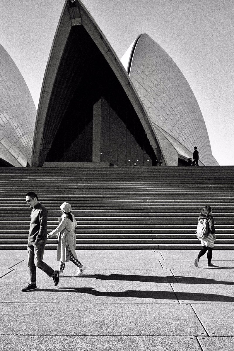 @Peterfilmphoto 12h12 hours ago Hootlet More Sydney Opera House #IlfordPhoto #IlfordHP5 #fridayfavourites #texture 