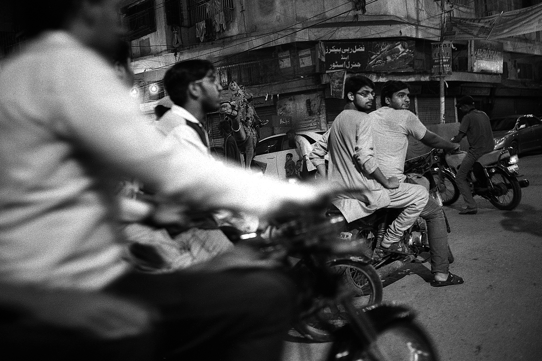 Photojournalism shot on Ilford HP5+