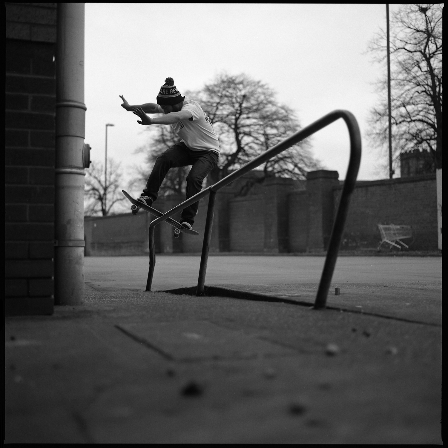 Skate Documentary Photography Shot on Black and White Film