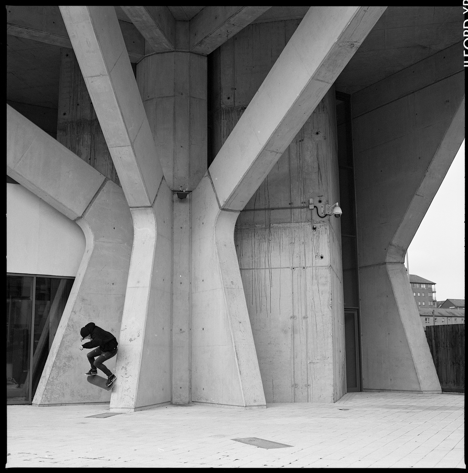 Skate Documentary Photography Shot on Black and White Film