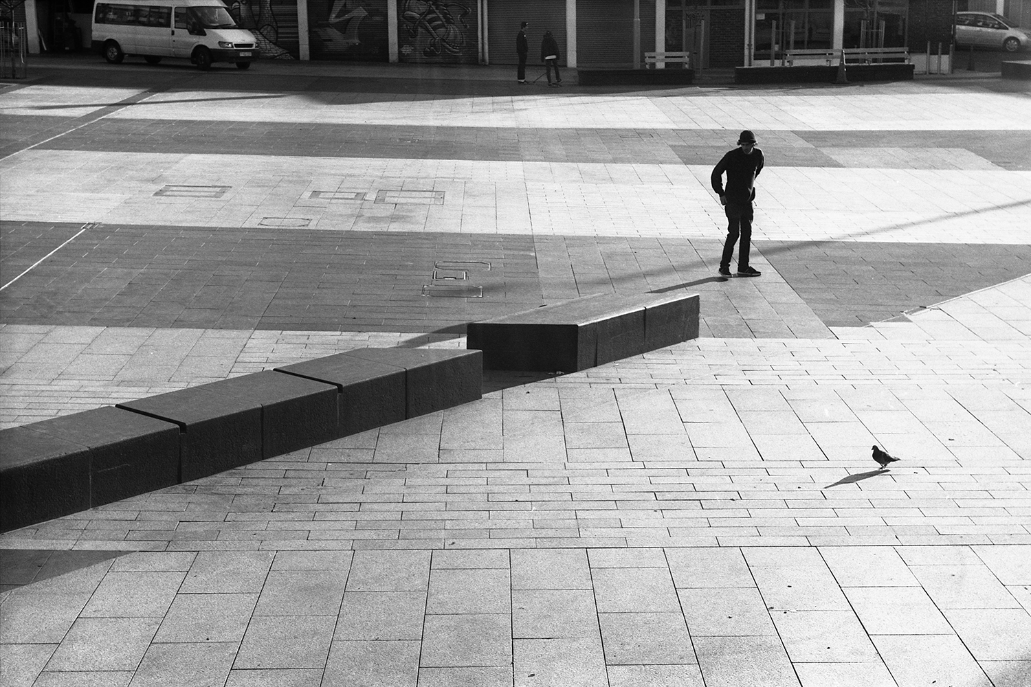 Skate Documentary Photography Shot on Black and White Film