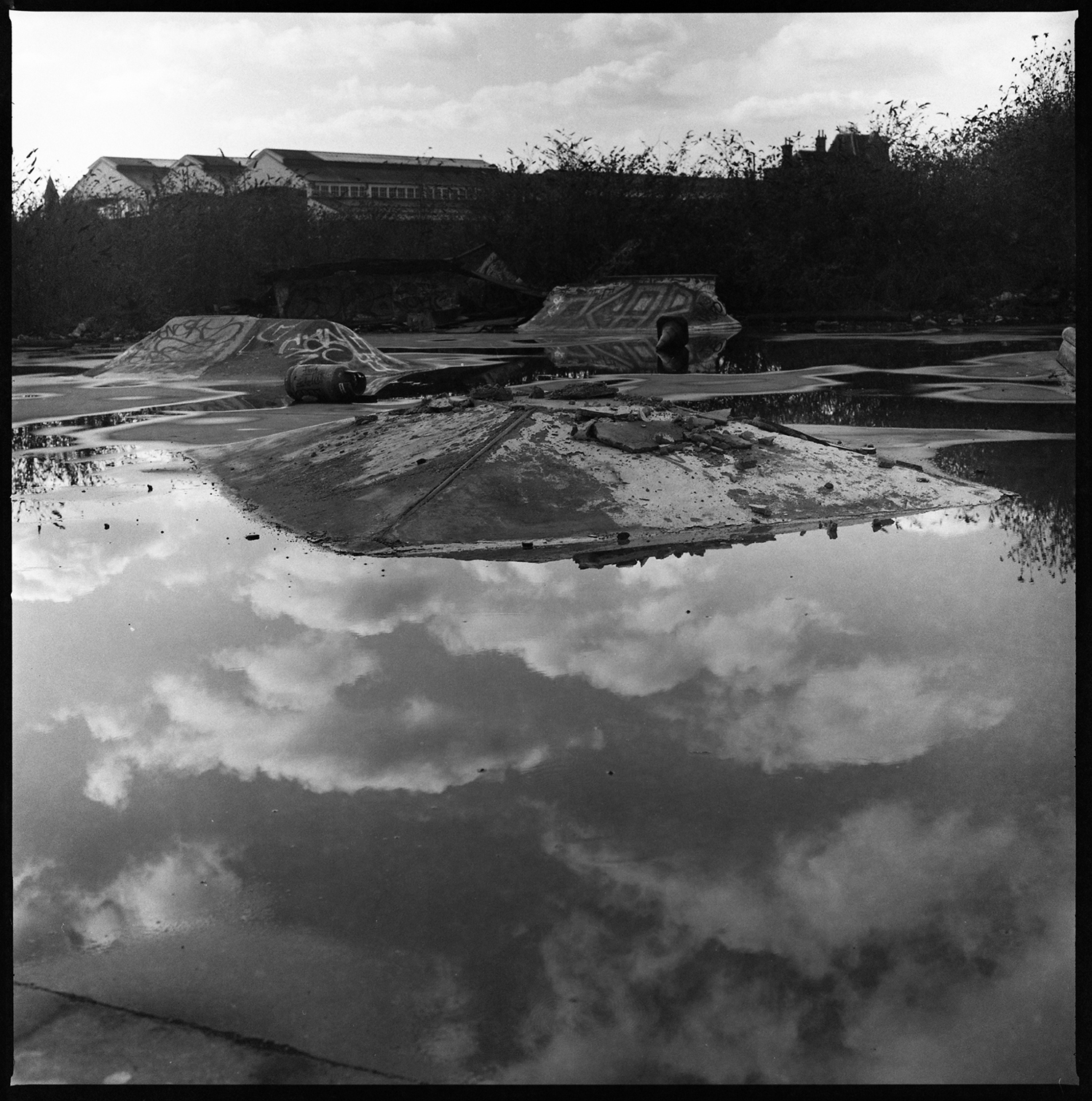 Skate Documentary Photography Shot on Black and White Film