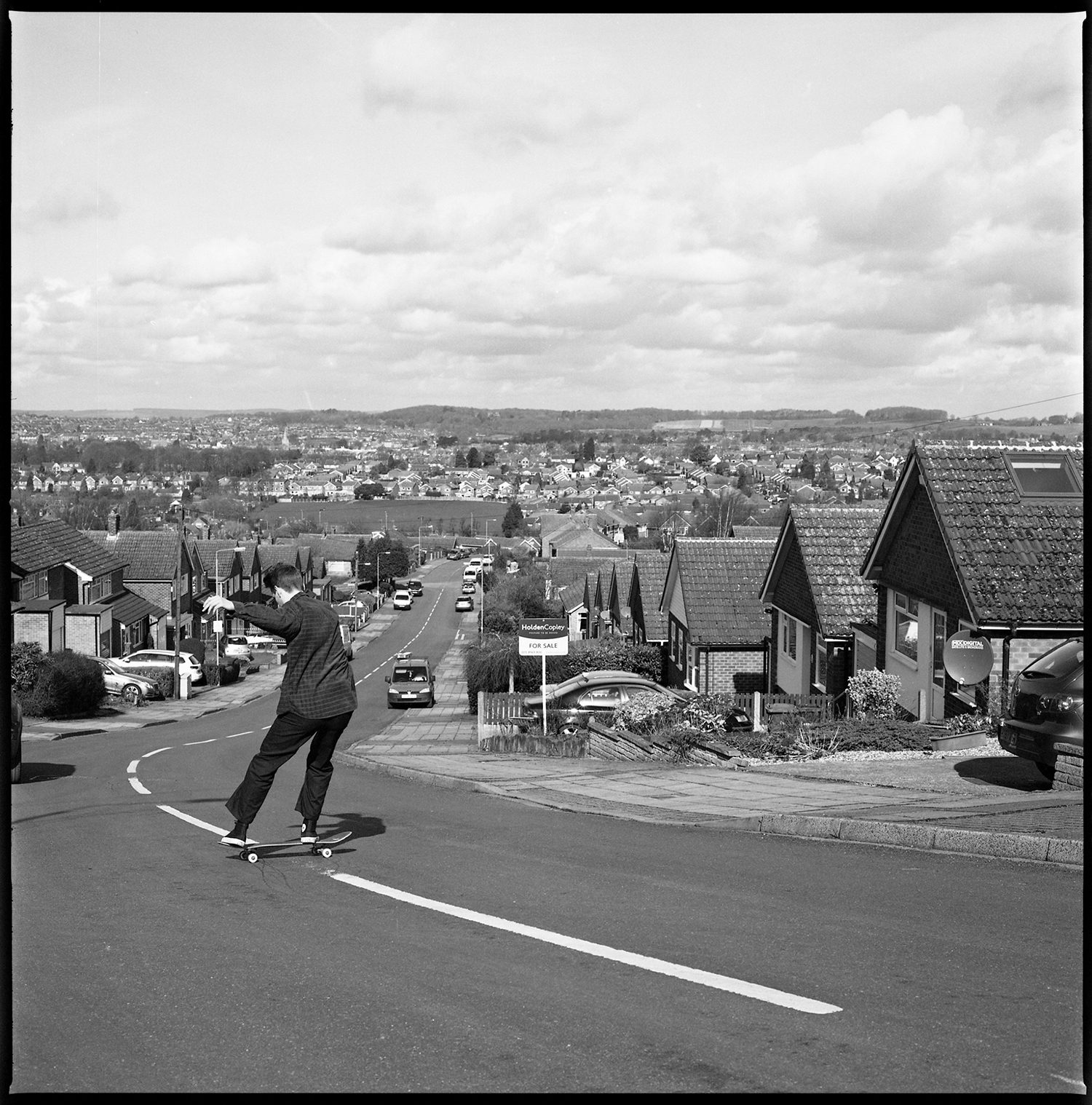 Skate Documentary Photography Shot on Black and White Film