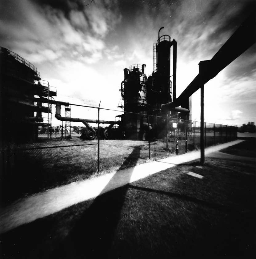 DrMarsRover Gasworks Park, final print @ILFORDPhoto PanF+ | @realitysosubtle 6x6 pinhole | MG Fiber #darkroomprint #ilfordphoto #fridayfavourites #ilfordpanf