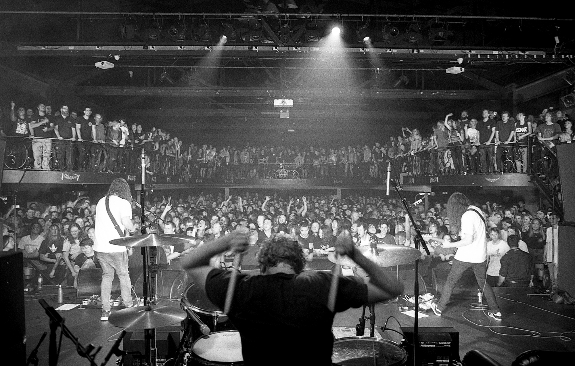 Touring Band Photography Shot on Ilford HP5