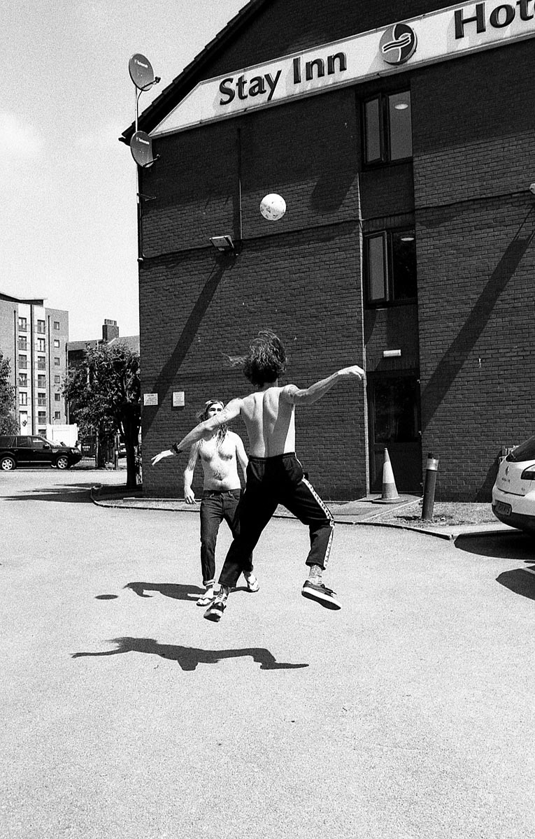 Touring Band Photography Shot on Ilford HP5