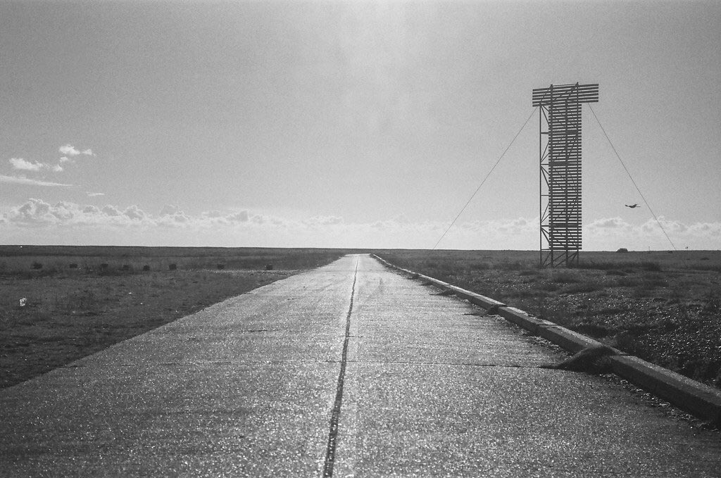 @pjmeade Replying to @ILFORDPhoto Here is the Dungeness T shaped navigation marker on Pan F 50 #Ilfordphoto #fridayfavourites #shotofpanf