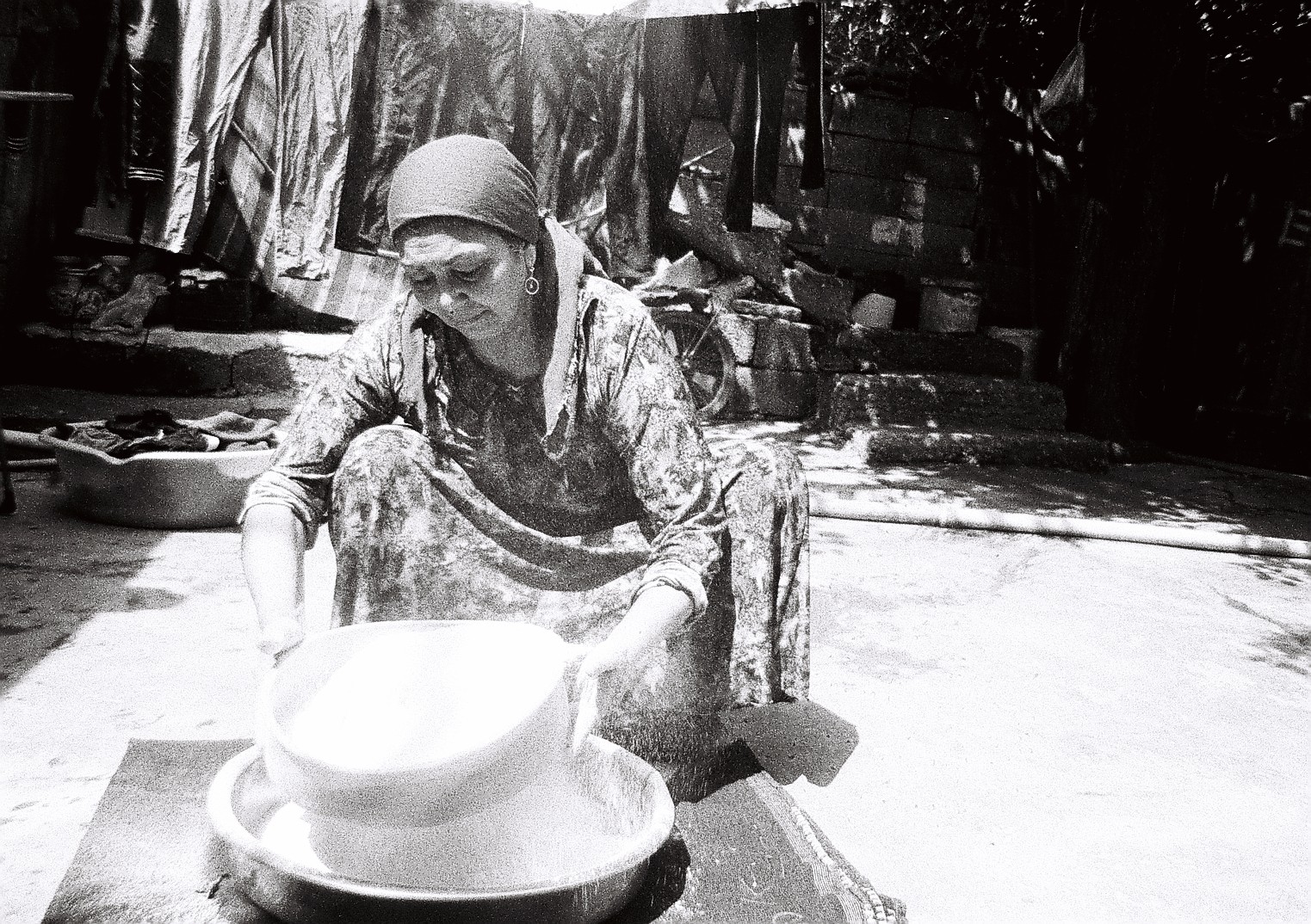 Photo by Ruba years she is 17 years old from Ahasaka Syria ( Daily life of her Mother ) ilford Kentmere 400