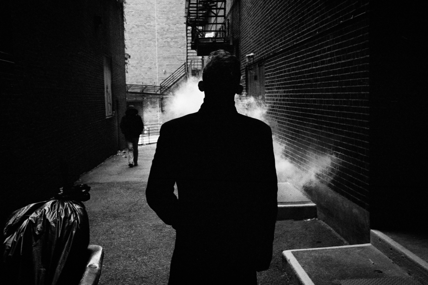 black and white film image by Boston emulsion