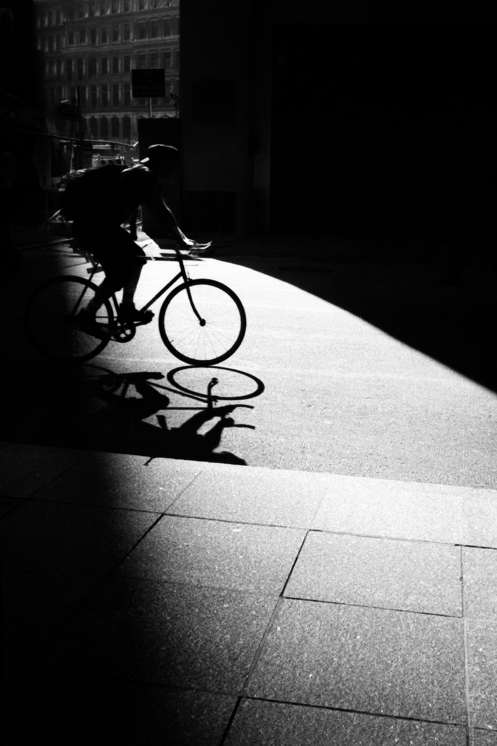 black and white film image by Boston emulsion