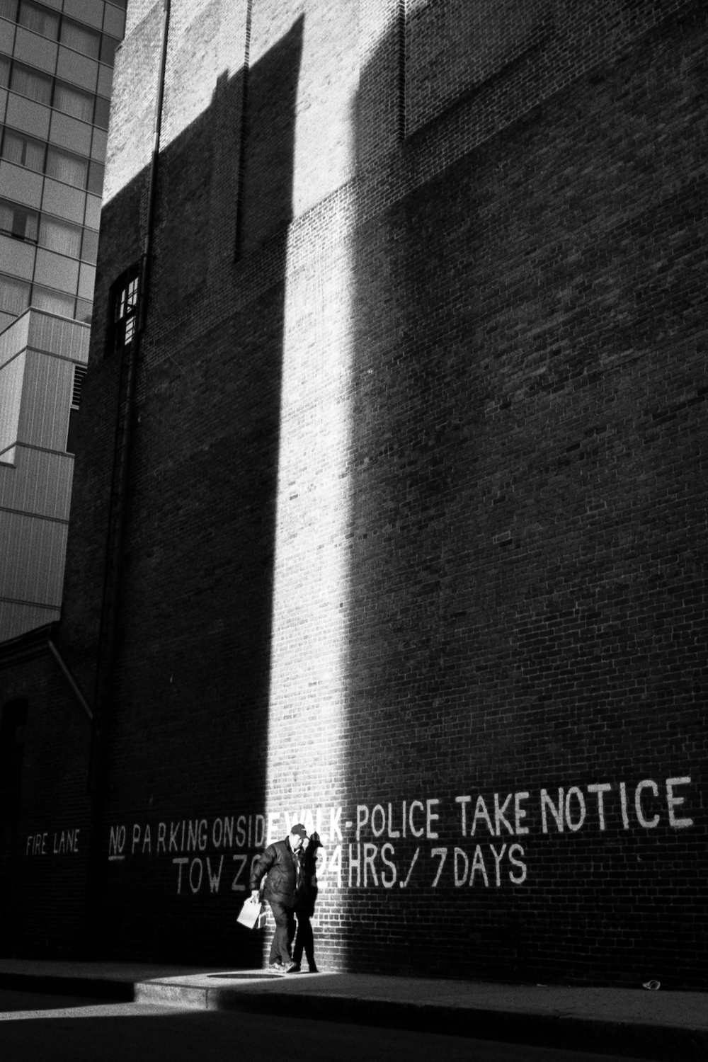 black and white film image by Boston emulsion