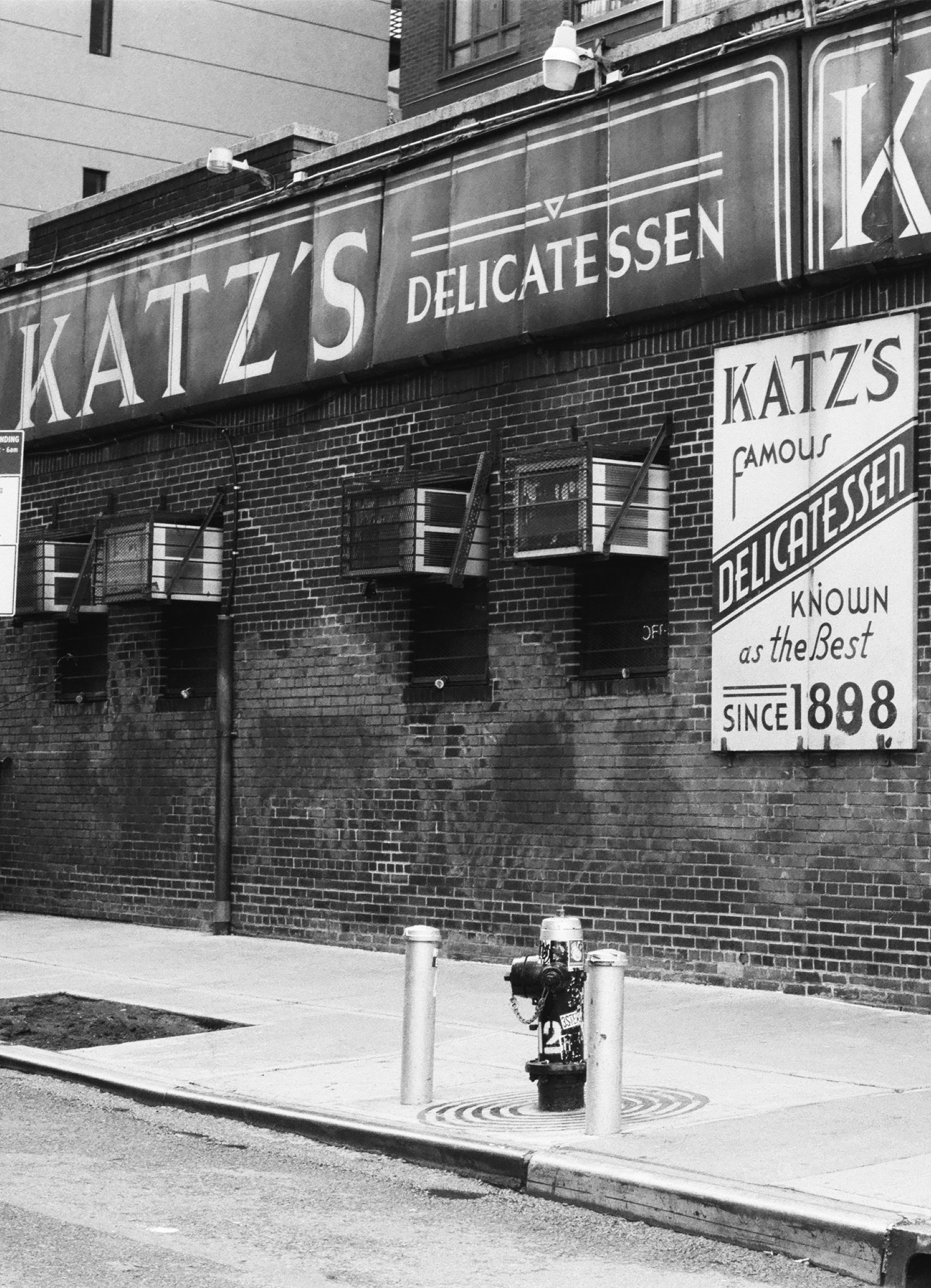 Katz's delie on HP5 Black and white film by Louis Kassam