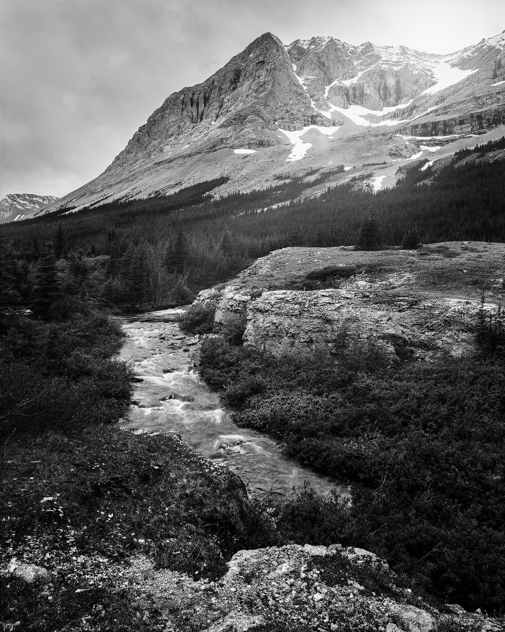 @JeremyCalow · Jan 13 Looking back at my year on @ILFORDPhoto , I’d have to say this was one of my favourite images taken way back in July of 2020! #fridayfavourites #ilfordphoto #bestof2020 #believeinfilm Elbow Valley Terminus Chamonix 45f2 / FP4/ Nikkor 90mm Developed in ID-11 1+1