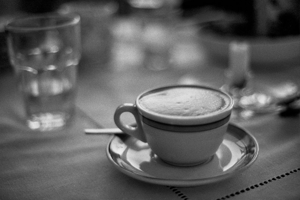 @DavyBlaker · Jan 20 Cappuccino time on @ILFORDPhoto #hp5 #ilfordphoto #fridayfavourites #shotinside
