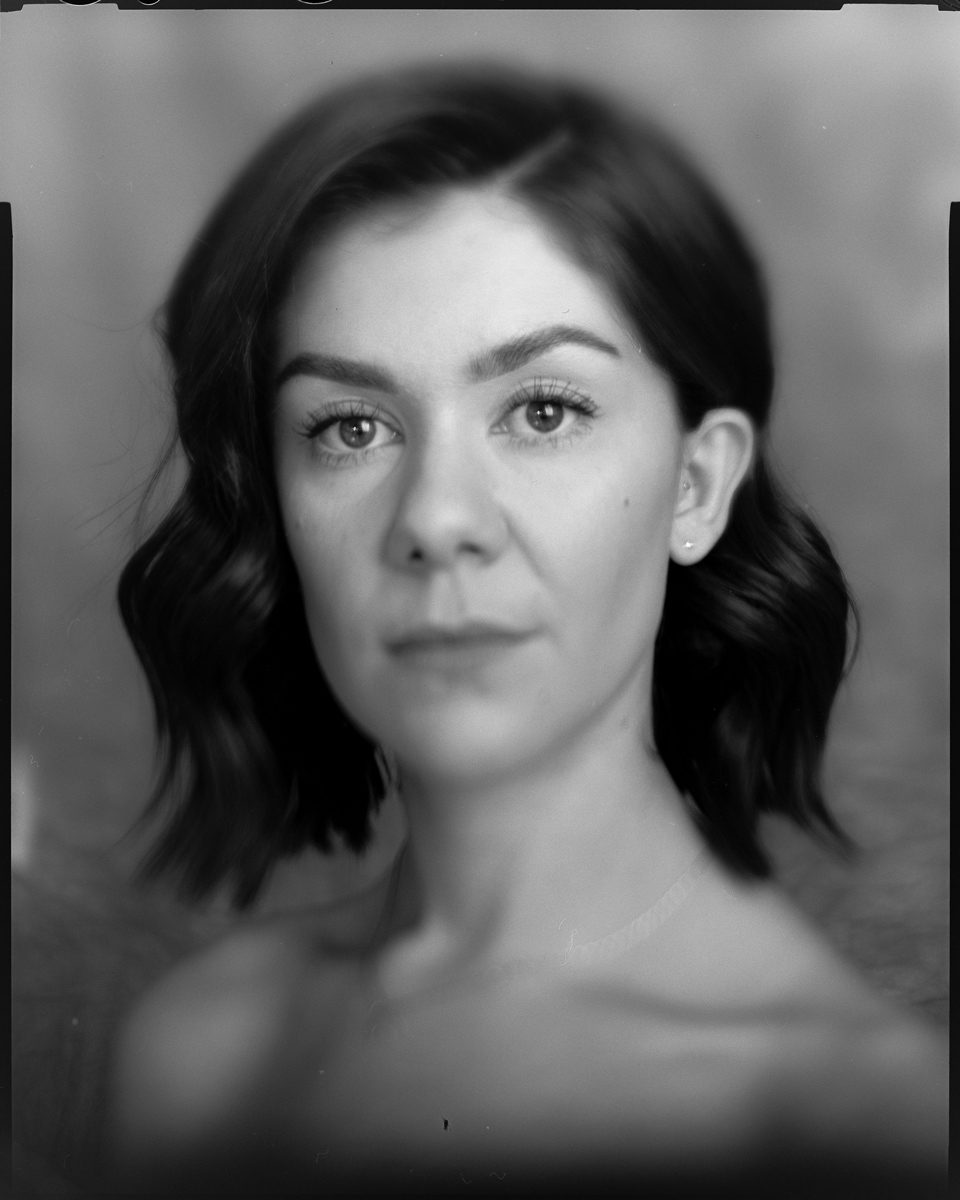 Portrait of Laura. Worcestershire UK (2021) - Chamonix 45N2 / 180mm / Ilford HP5 (800) / Ilfotec HC (1+31)