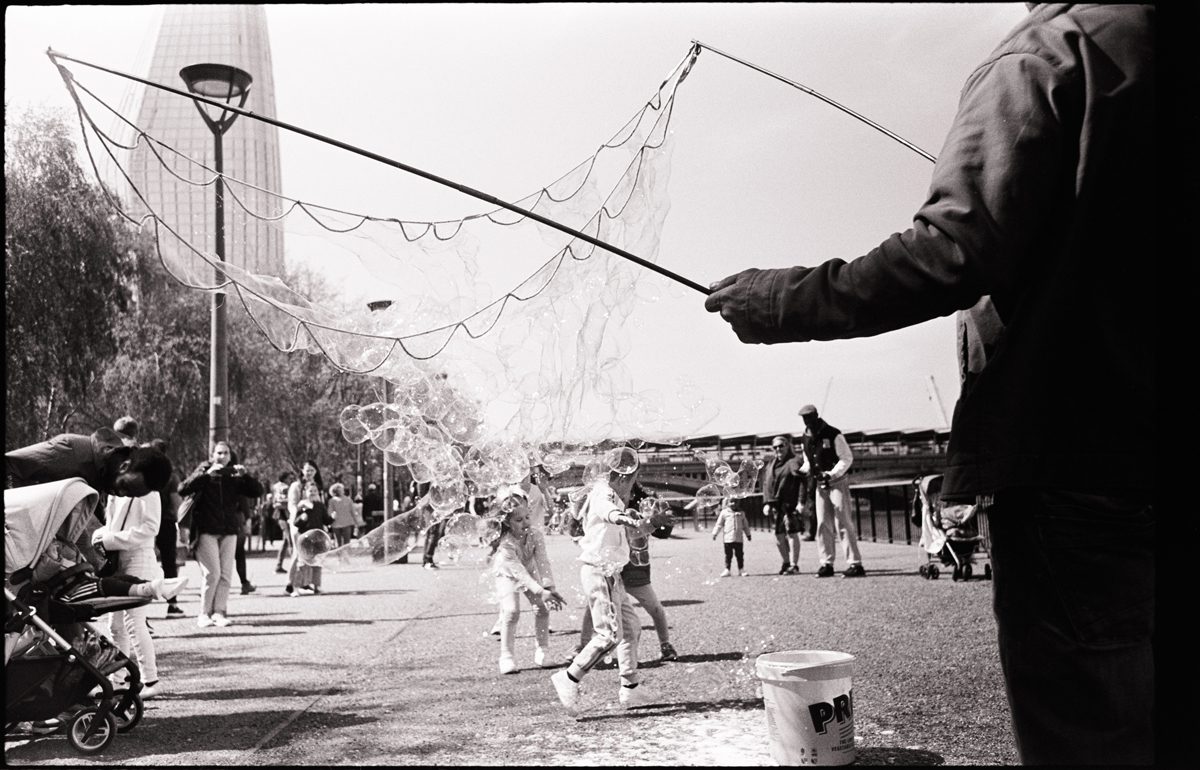 London South Bank on FP4 film