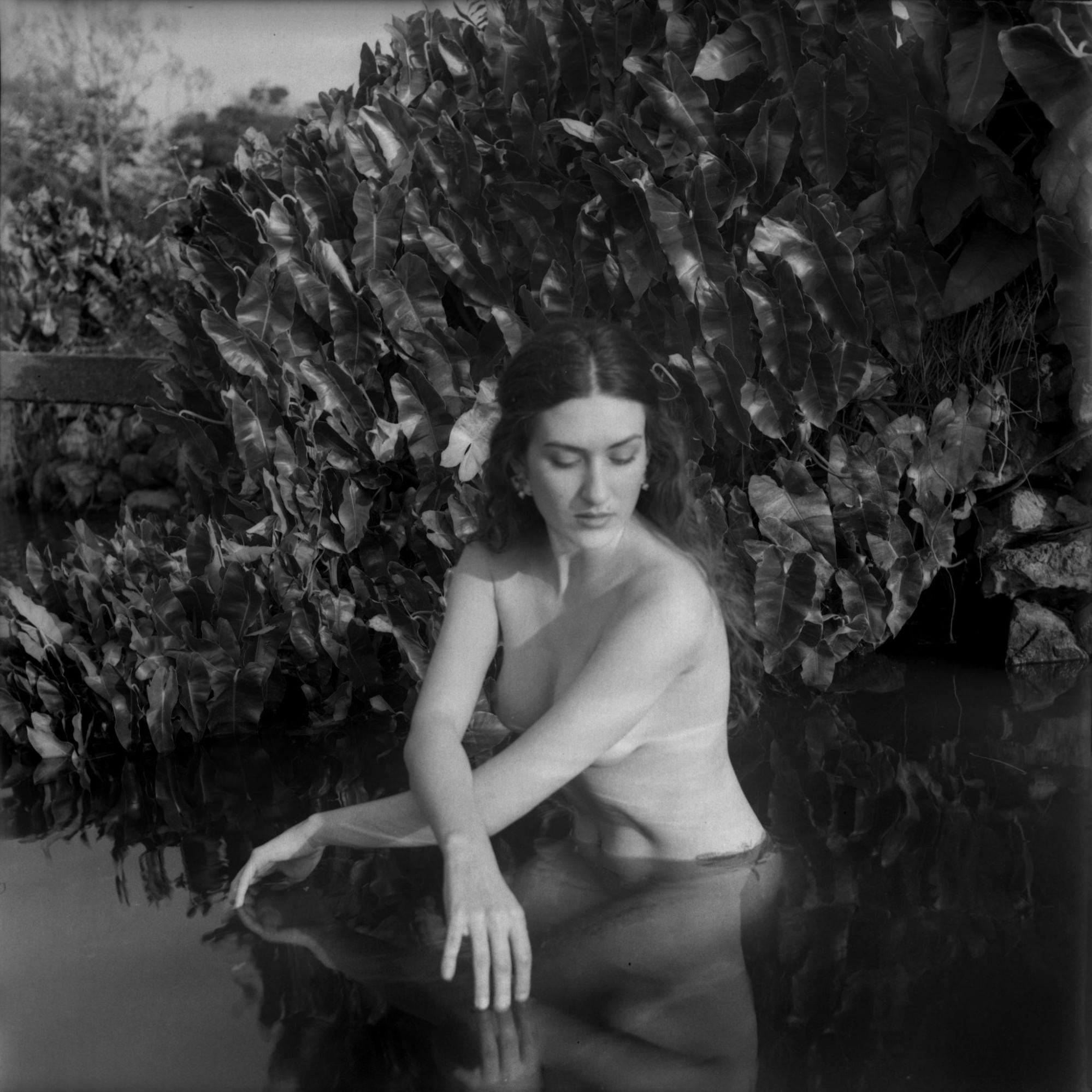 Untitled Self Portrait, Body of Water series, Ilford Delta 100, Yashica Mat 124g. - . Clara Anaujo for In Focus