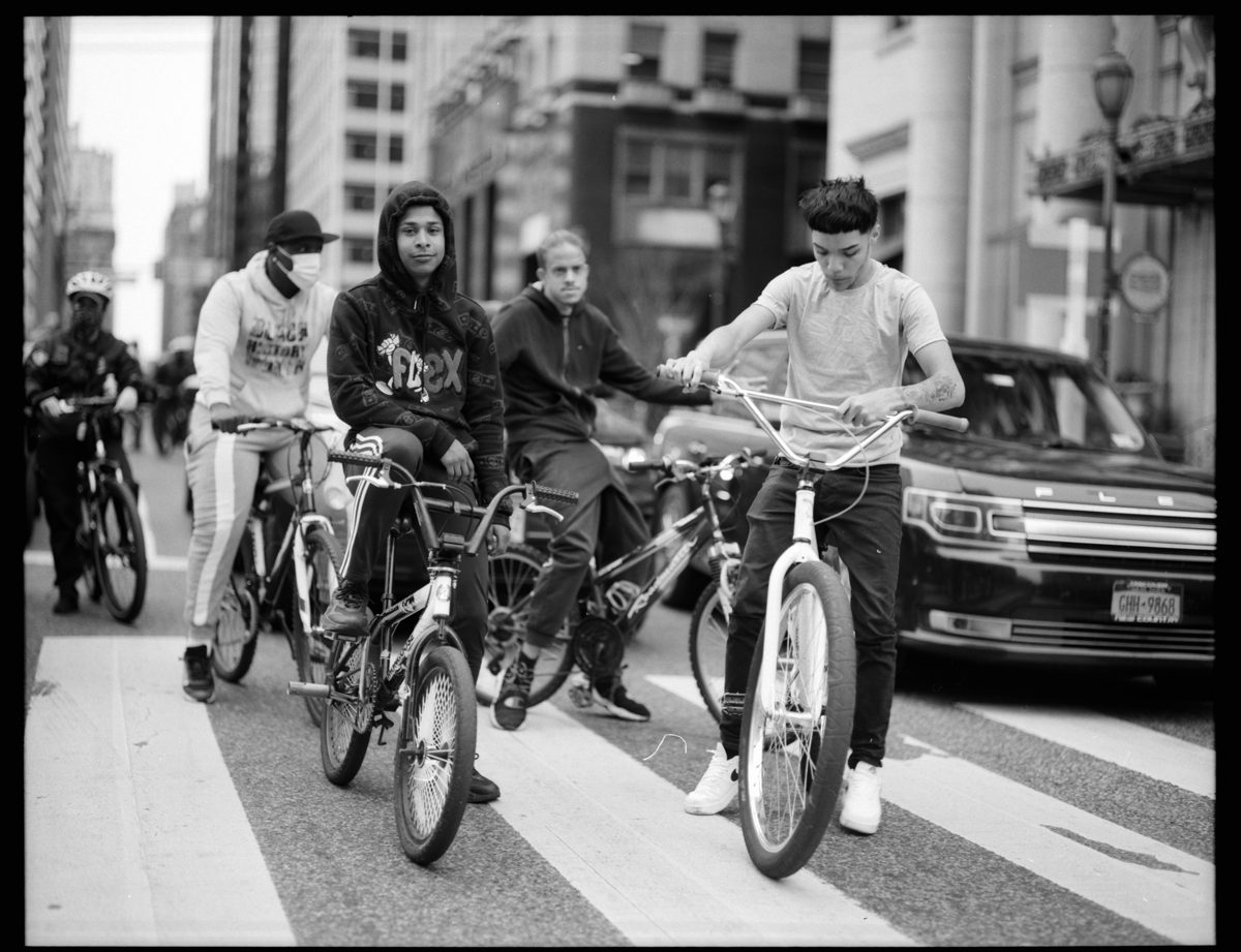 Philly Kids by Rita Harper on medium format ILFORD film