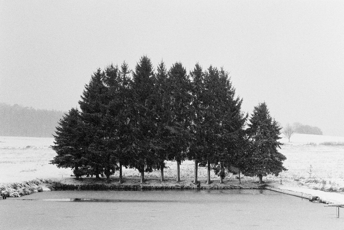 karpfenland 001 - Black and white images shot on ILFORD DELTA 3200 film