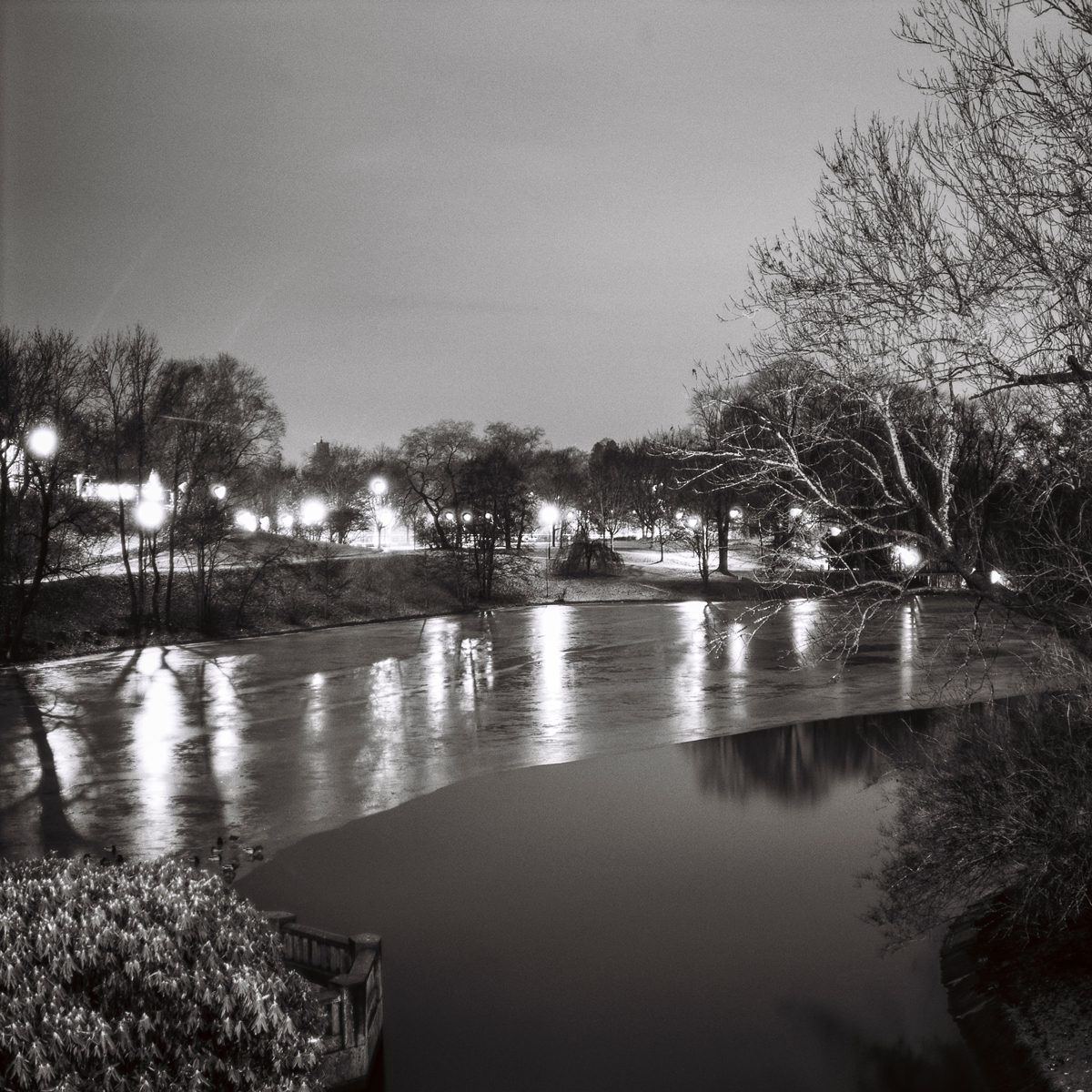 Landscape night time photography