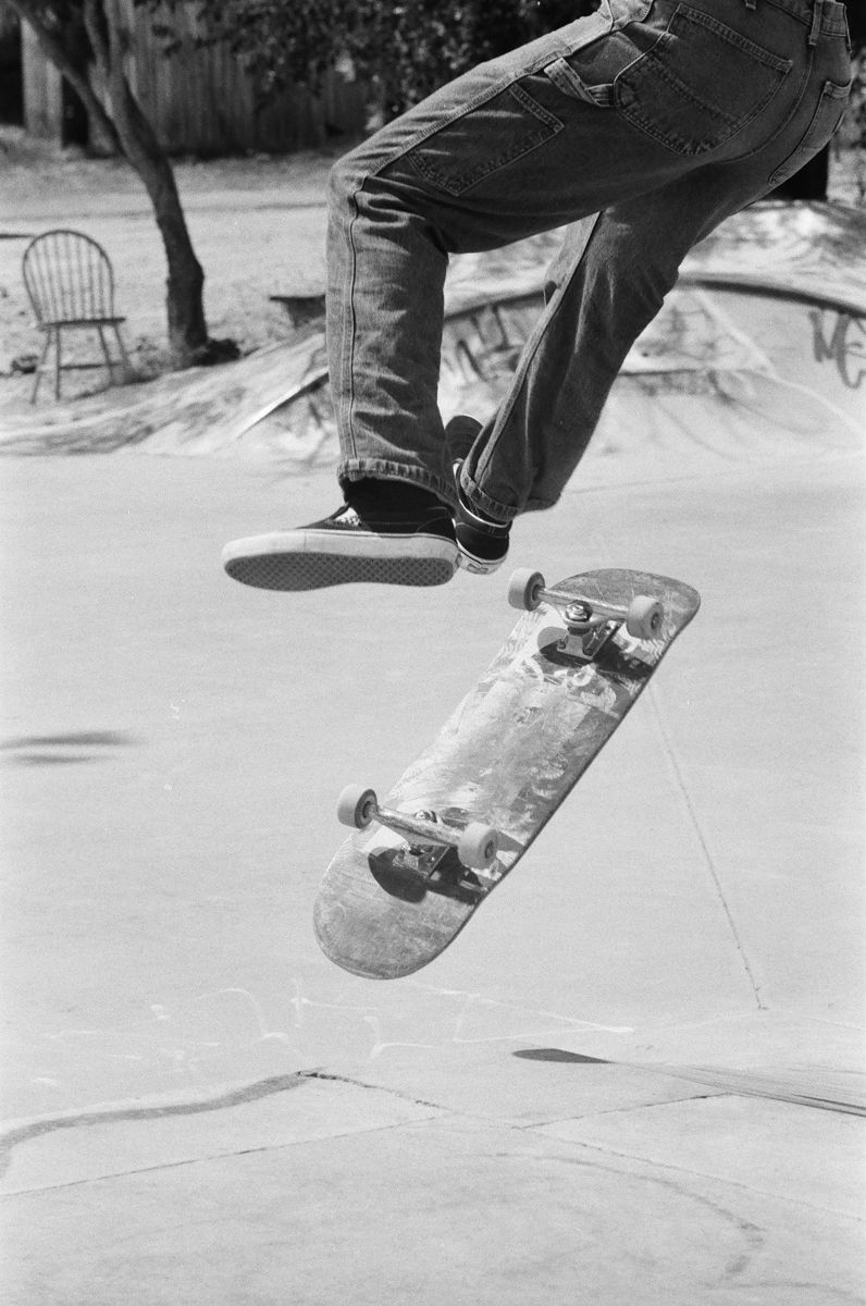 Lydia Armstrong skateboarding